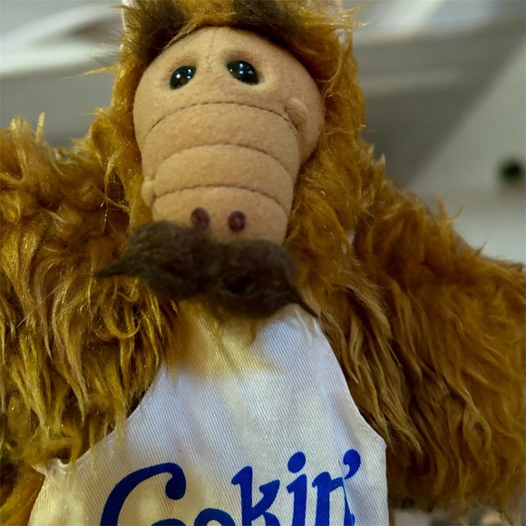 🔥Vintage 1988 Cookin With Alf Burger King Hand Puppet Plush WITH ORIGINAL TAG🔥 - Picture 3 of 8